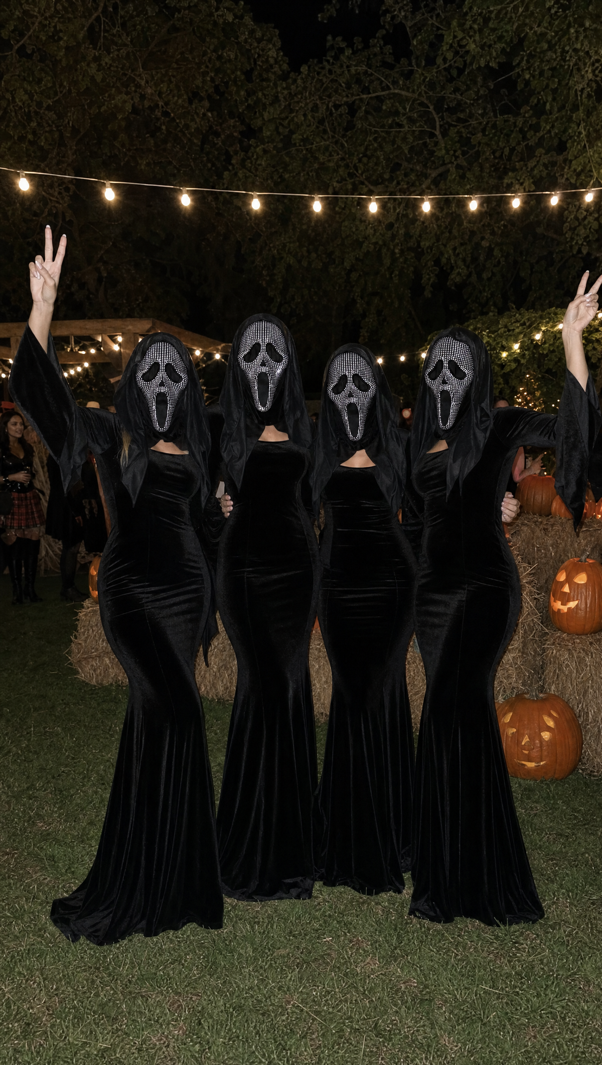 Ghoul Gang Bejeweled Ghost Gown ™